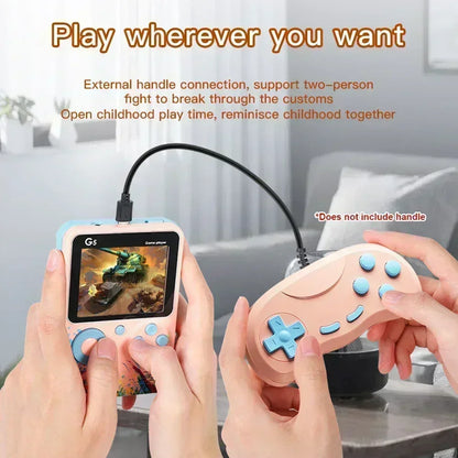 Retro G5 Portable Handheld Game Console 3 0inch Screen 500 Classic