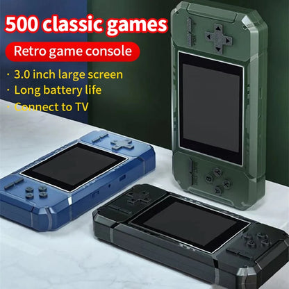 Retro Portable Mini Handheld Game Console 8-bit 3.0 Inch Color Screen