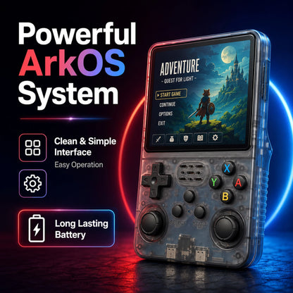 Retro Handheld Video Game Console ARKOS System 3.5 Inch IPS Screen