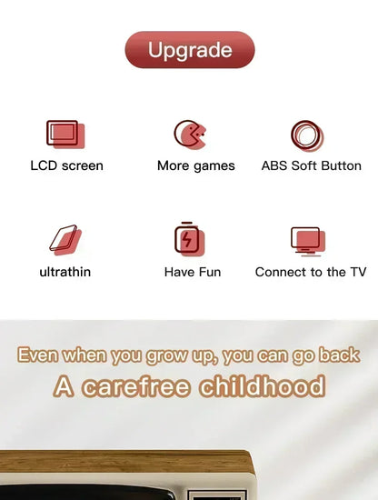 Retro G5 Portable Handheld Game Console 3 0inch Screen 500 Classic