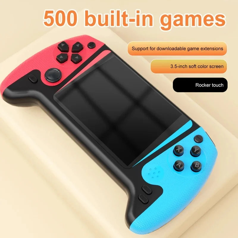 Retro Handheld Arcade Game Console 3.5‑inch HD Screen Dual Joystick