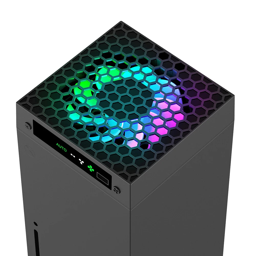 RGB Fan Cooling System 3 Levels Adjustable Speed Heat Dissipation Fan