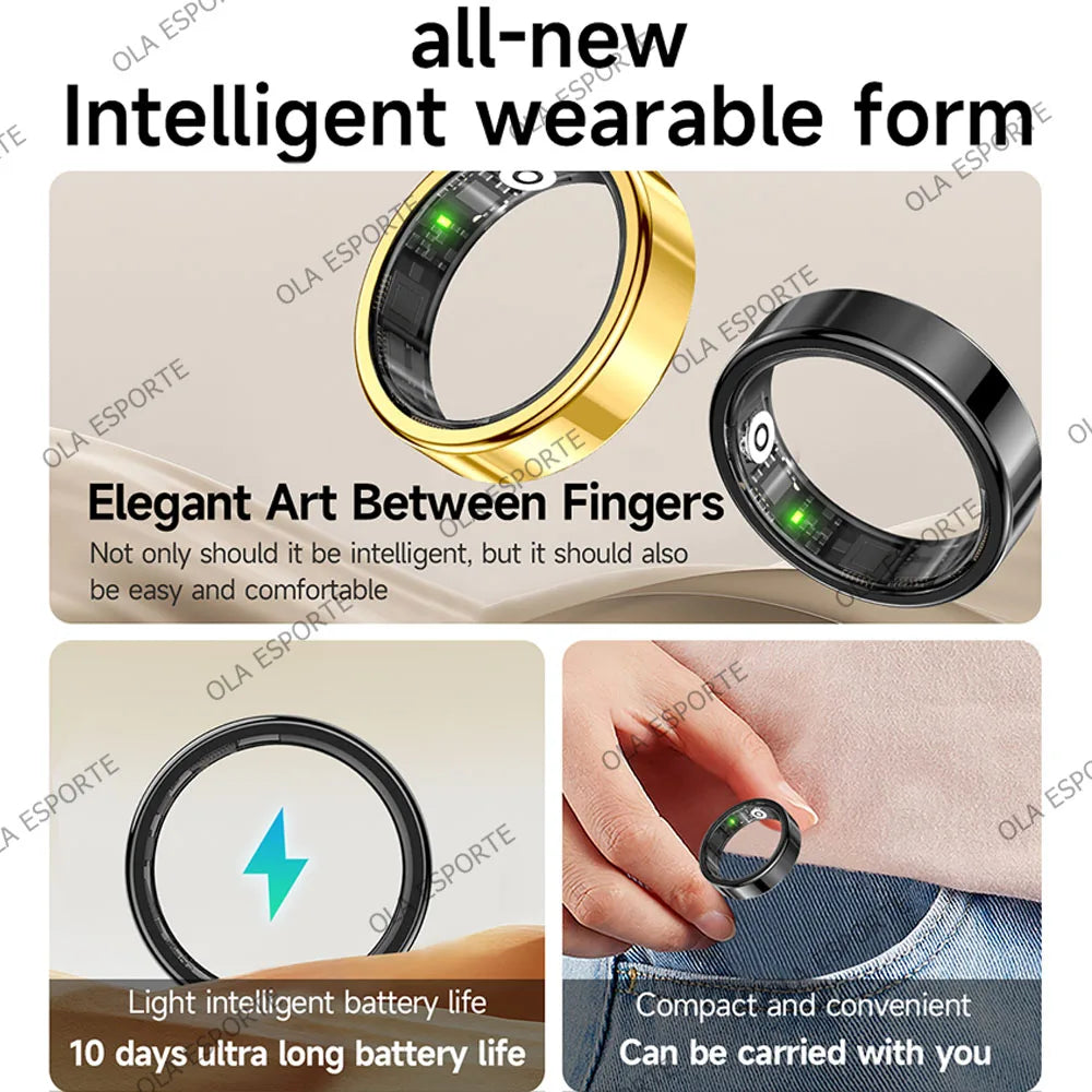 Smart Ring For Heart Rate & Sleep