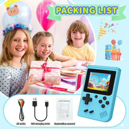 Retro Portable Mini Handheld Video Game Console 8 Bit 3.0 Inch Color