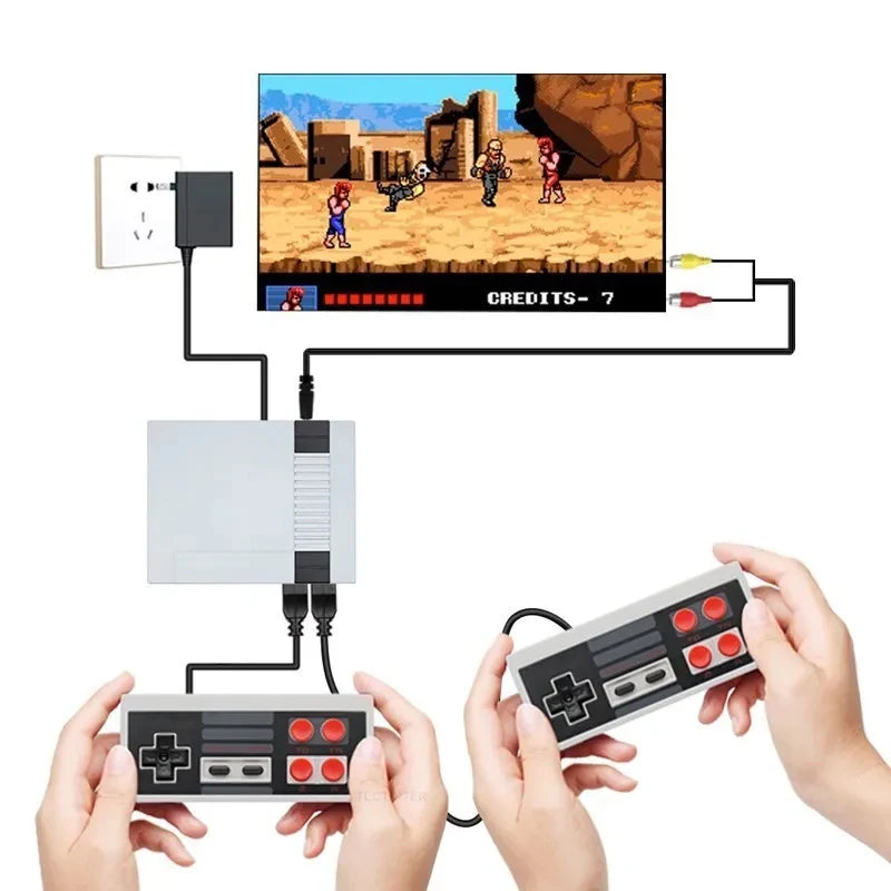 Handheld Family Recreation Video Console AV Output Retro Built-in 620