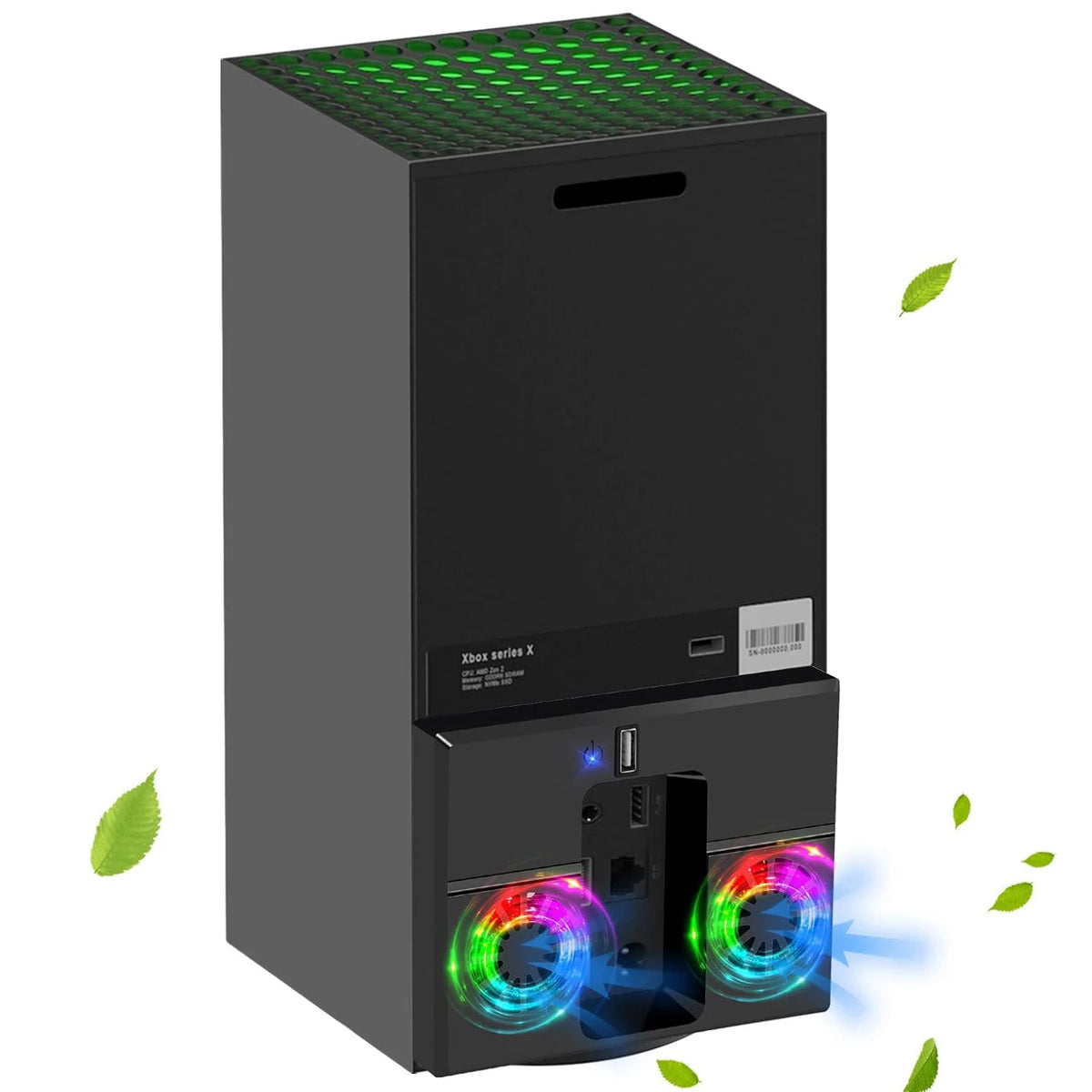 Cooling Fan For Console Series X Game Console Accessories Colorful