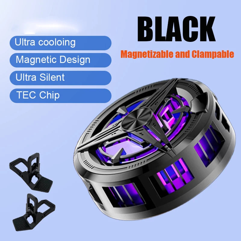 USB Phone Cooler Clip RGB Gaming Phone Radiator Portable Smartphone