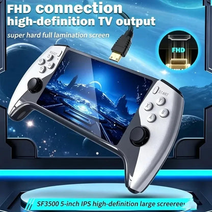 Portable Retro Handheld Game Console 3.5‑inch HD Large Screen Dual