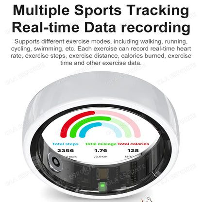 Smart Couple Ring Bluetooth Connection Multiple Sports Modes