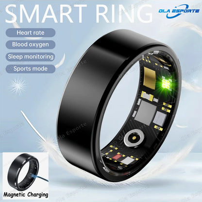 All Size（6-14） Smart Ring Men Women Heart Rate Blood Oxygen And Sleep