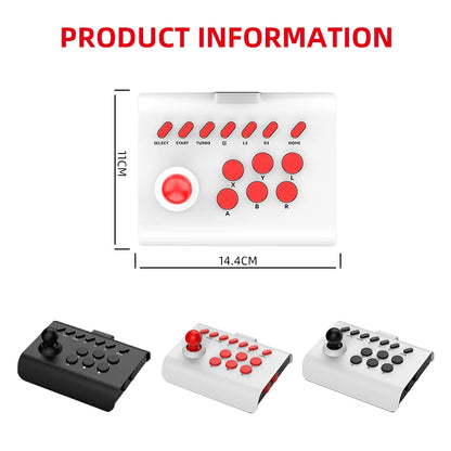 Arcade Joystick Wireless Gaming Controller For