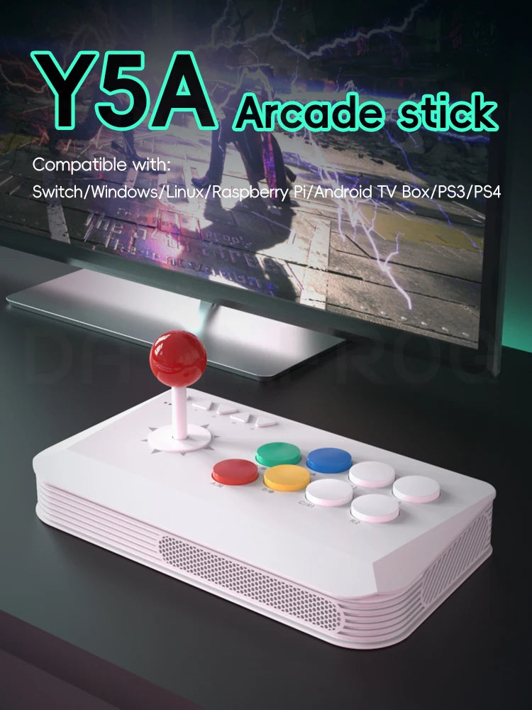 Y5A Arcade Stick For Console 2 & Windows PC Wireless Arcade Fight
