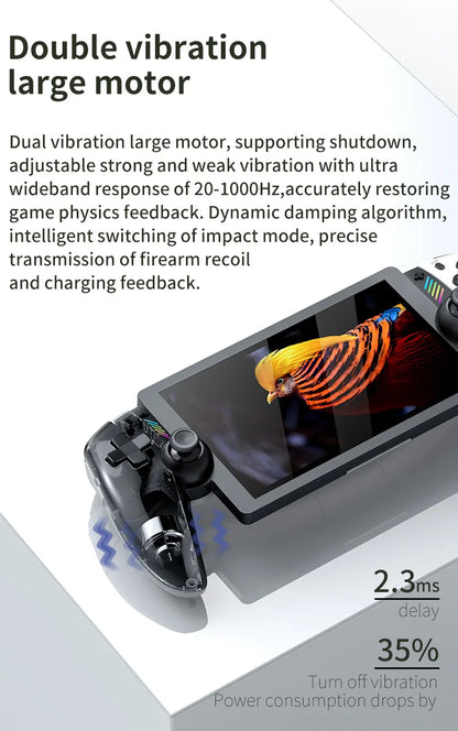 Retro Handheld Game Portable Console 7.1 Inch LCD HD Screen 30+