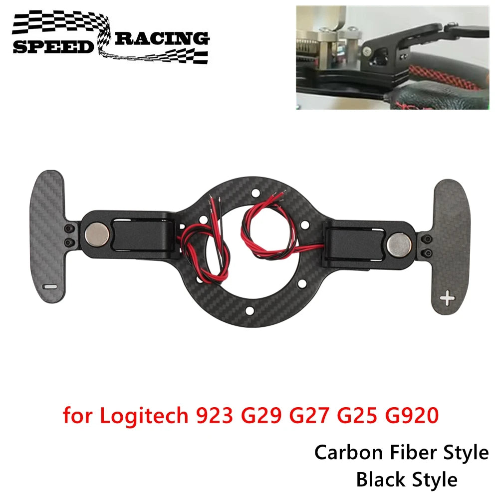 Racing Simulation Steering Wheel Magnetic Shift Paddles For Gaming 9