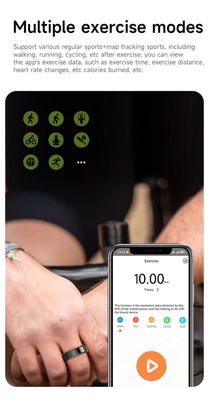 Smart Ring For Heart Rate & Sleep
