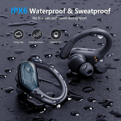 Bluetooth 5.3 Earphones True Wireless Headphones With Mic Button