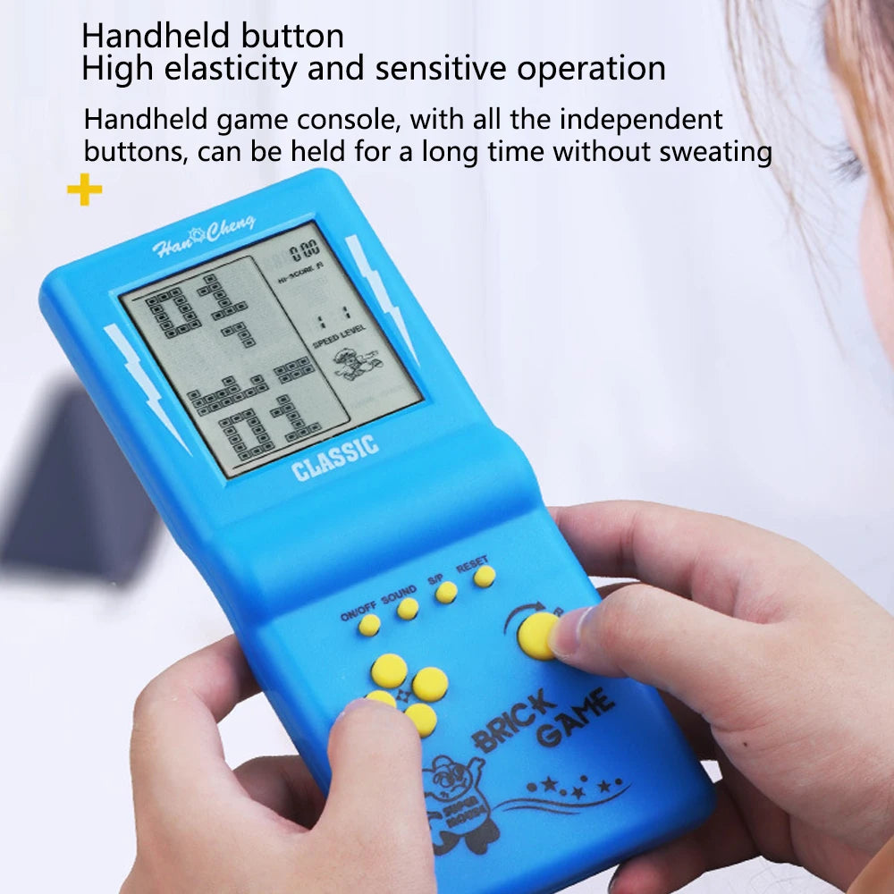 Large Screen Tetris Games Console Retro Nostalgic Classic Handheld