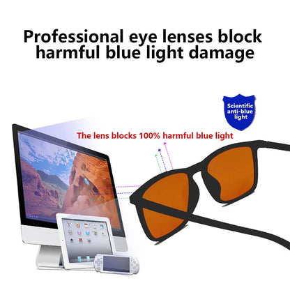 Blue Light Blocking Goggles Glasses Red Lens Orange Lens Anti Fatigue