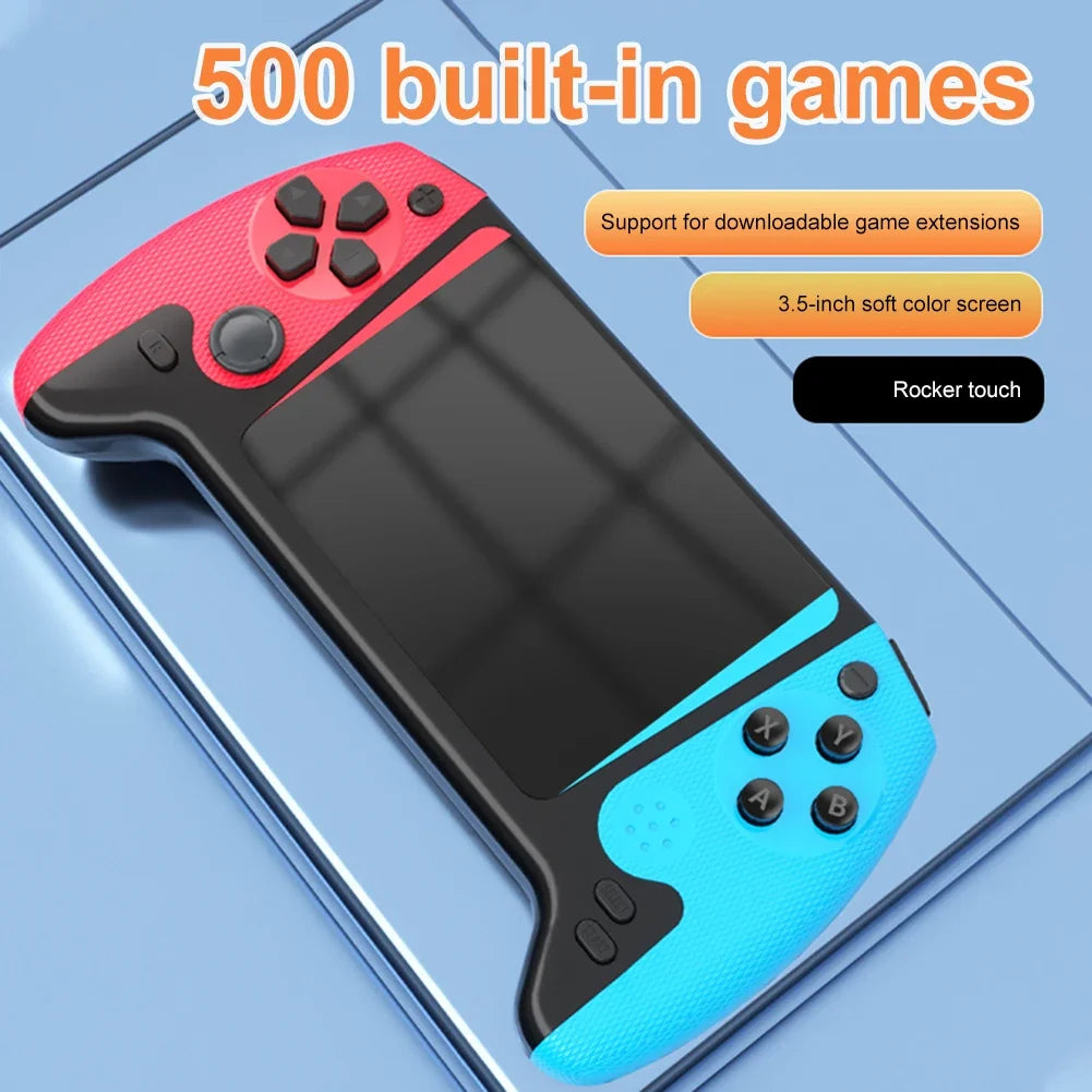 Retro Handheld Arcade Game Console 3.5‑inch HD Screen Dual Joystick