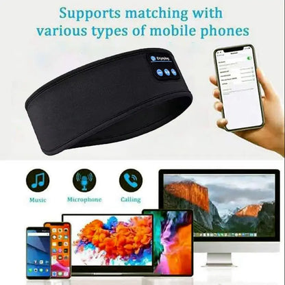 Bluetooth Sleep Headset Wireless Headphones Music Eye Mask Sleep