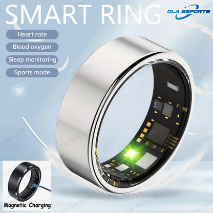 All Size（6-14） Smart Ring Men Women Heart Rate Blood Oxygen And Sleep
