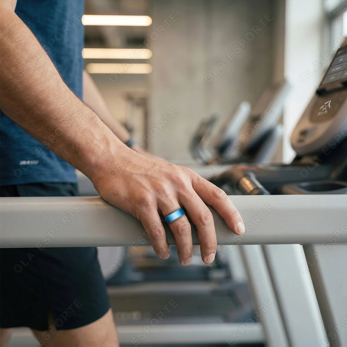 Smart Ring With Case Heart Rate Blood Pressure Sleep Monitoring GPS