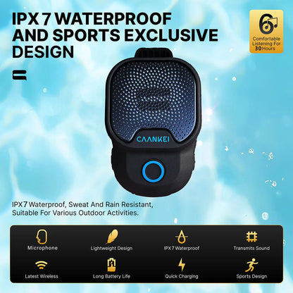 Wearable Bluetooth Speaker IPX7 Waterproof Portable Speakers Outdoor