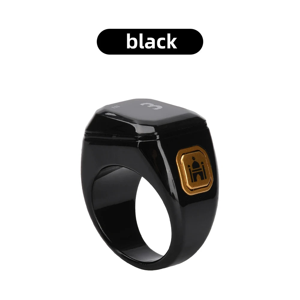 Newest Ring Smart Prayer Ring Prayer Reminder Tasbih Counter Time