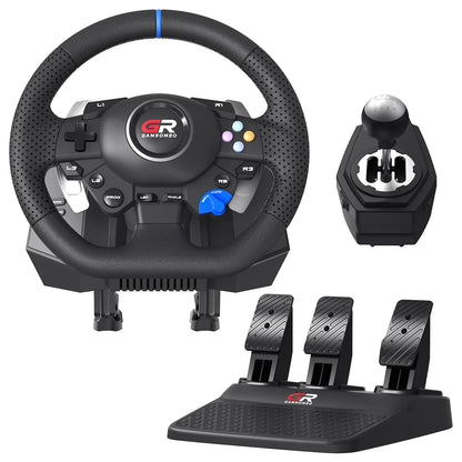 Racing Wheel For Console/console/pc,game Steering 11 Inch Leather