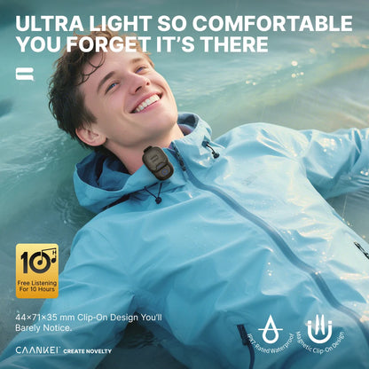 Wearable Bluetooth Speaker IPX7 Waterproof Portable Speakers Outdoor