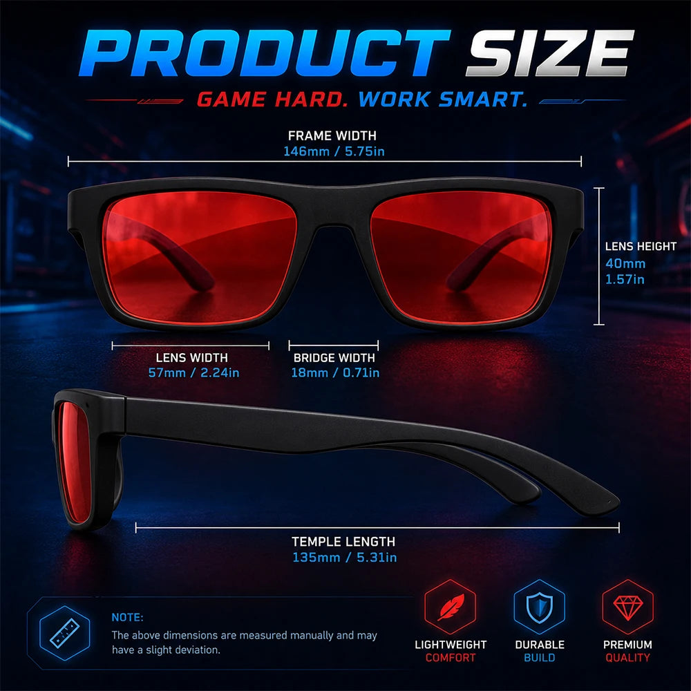Blue Light Blocking Glasses For Men Women Gaming Computer Eyeglasses