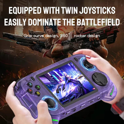 RX6H Retro Handheld Game Console Linux System 3.5 Inch IPS Screen