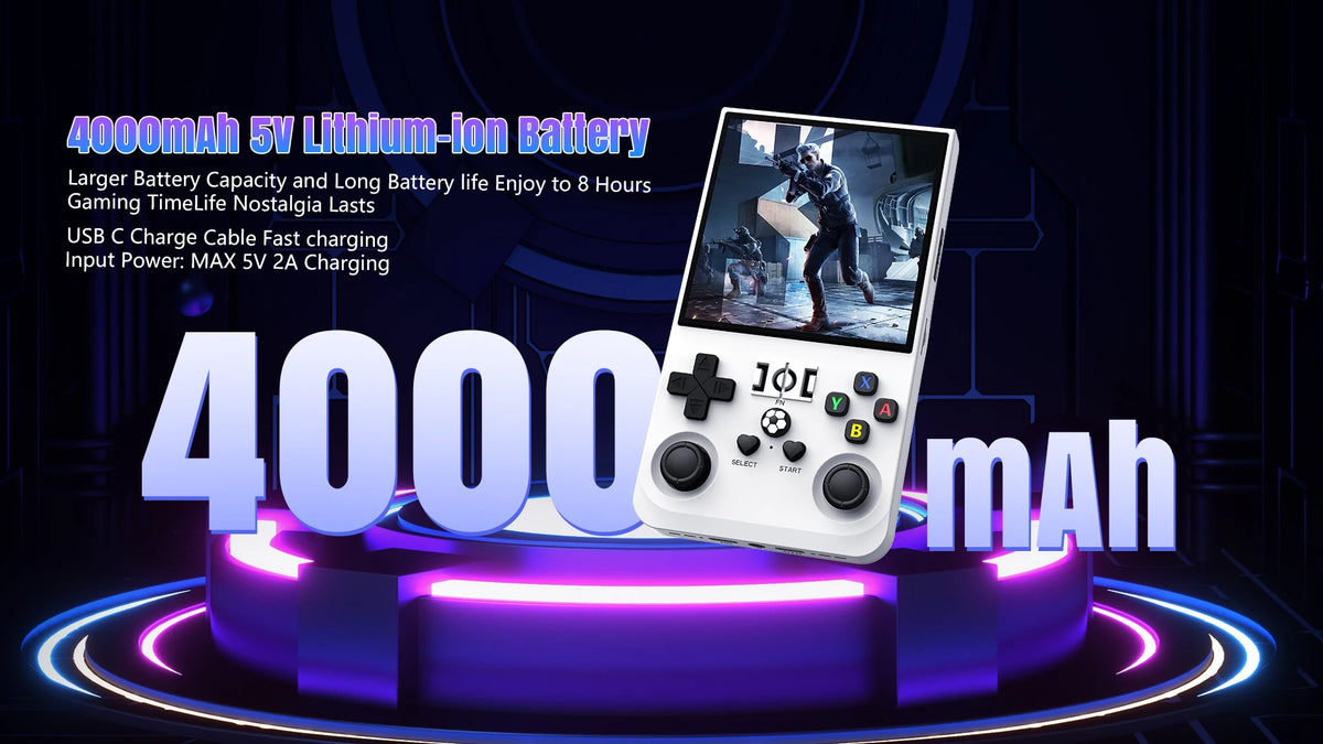 R36max Retro Handheld Game Console Chip 22000+games Open Source Linux
