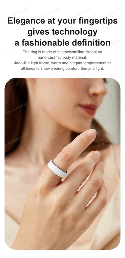 Smart Couple Ring Bluetooth Connection Multiple Sports Modes