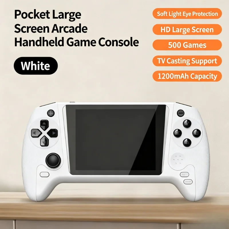 Retro Handheld Arcade Game Console 3.5‑inch HD Screen Dual Joystick