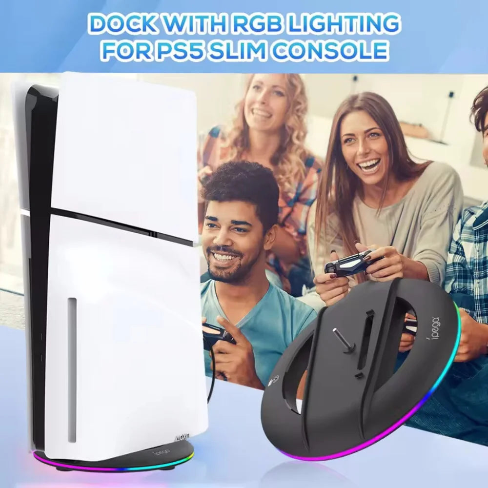 Vertical Cooling Stand With RGB Light For Console Slim / Console Pro