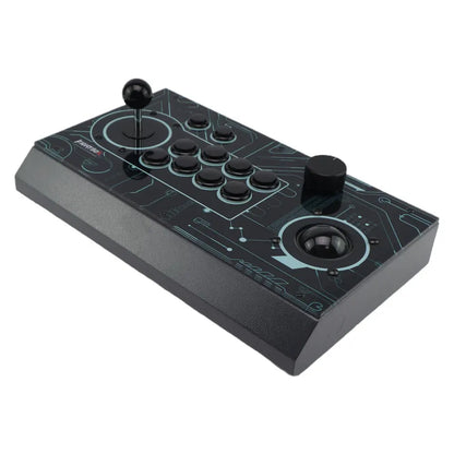 Pro Arcade Fight Stick With Trackball&spinner Retro Game Controller