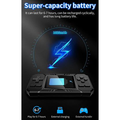 Retro Portable Mini Handheld Game Console 8-bit 3.0 Inch Color Screen