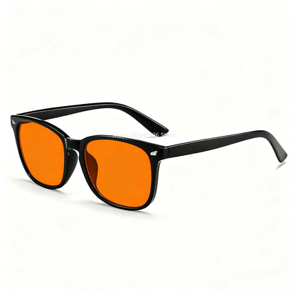 Blue Light Glasses Men Sleep Glasses For Blue Light Blocking Red Lens