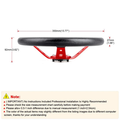 For Gaming Auto Sport Drifting Steering Wheels 350mm 1