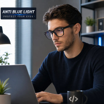 Gaming Anti Blue Light Glasses HD Clear Lens Anti Glare Computer