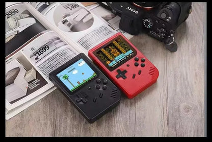 Retro Classic Handheld Game Console 400 Games Rechargeable Portable