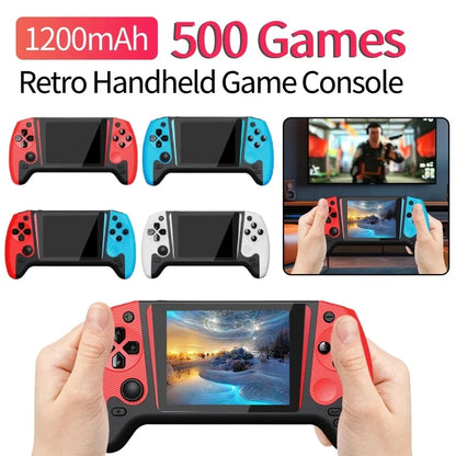 Retro Handheld Arcade Game Console 3.5‑inch HD Screen Dual Joystick