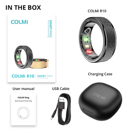 COLMI R10 Smart Ring With Charging Case For Men Women Health And