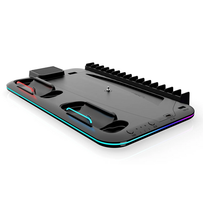 RGB Light And 3 Levels Turbo Cooling Station With Controller Charging