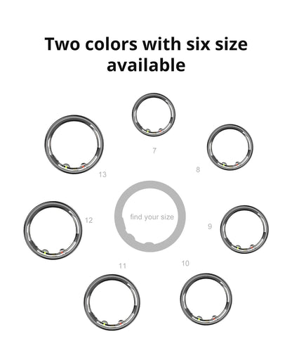 COLMI R10 Smart Ring With Charging Case For Men Women Health And