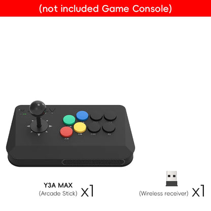 Wireless Y3A Max Arcade Stick Fight Joystick For PC TV Box