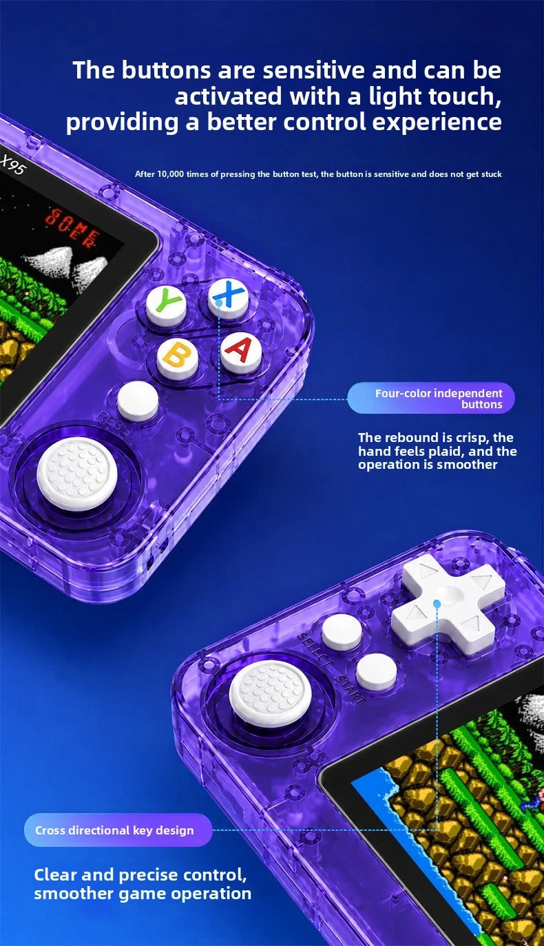 Retro HD Screen Handheld Game Console Mini Arcade Portable PSP