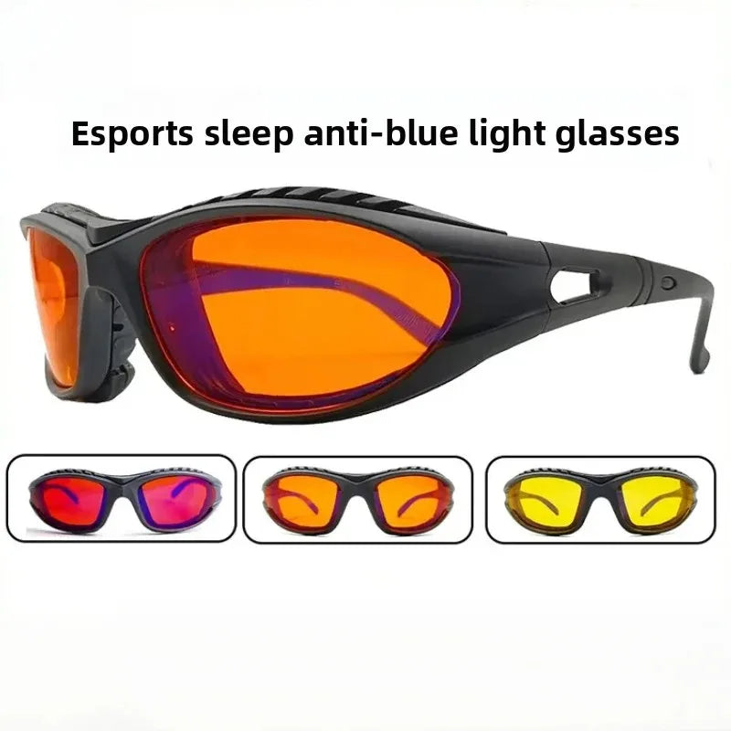 Red Lens，orange Lens 100% Blue Light Blocking Goggles Glasses Game