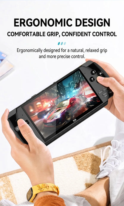 Retro Handheld Game Console 4.5 Inch IPS Screen Linux System Portable